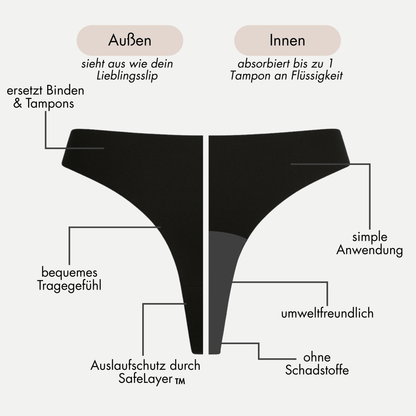 Daisy - seamless Periodenstring für leichte Tage