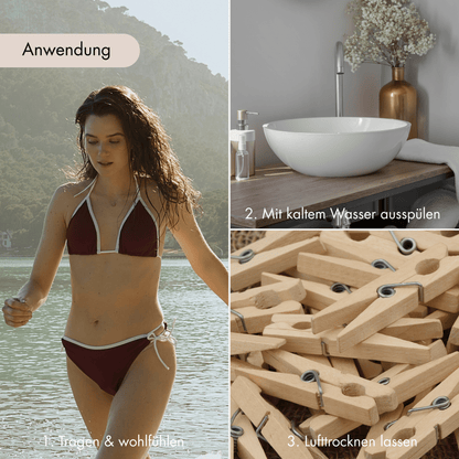 Periodenbadeanzug „Jasmine“ schwarz