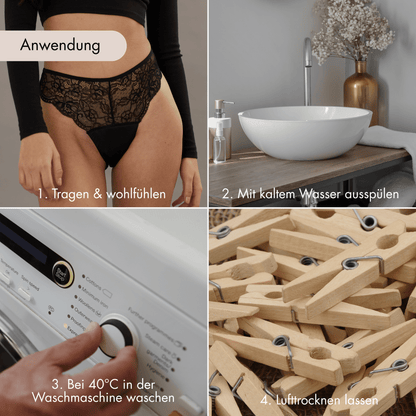 Colourflow Package - 3 bunte, seamless Periodenslips