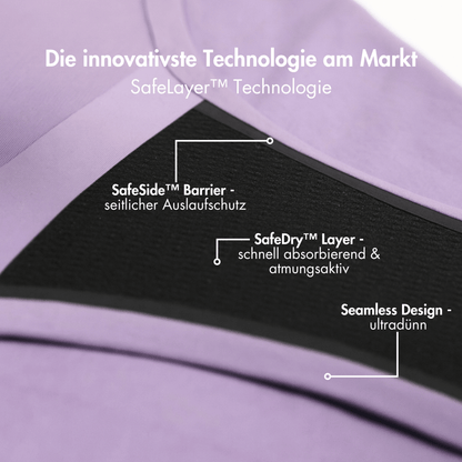 Oleander flieder - seamless Periodenslip mit hoher Saugkraft